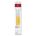 Victorinox - SWISS CLASSIC dārzeņu nažu komplekts, 10 cm, 2 gab., dzeltens