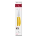 Victorinox - SWISS CLASSIC dārzeņu nažu komplekts, 11 cm, 2 gab., dzeltenais