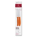 Victorinox - SWISS CLASSIC dārzeņu nažu komplekts, 11 cm, 2 gab., oranžs