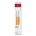 Victorinox - SWISS CLASSIC dārzeņu nažu komplekts, 8 cm, 2 gab., dzeltens