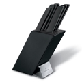 Victorinox - SWISS MODERN virtuves nažu komplekts statīvā, 7 gab., bērzs/melns