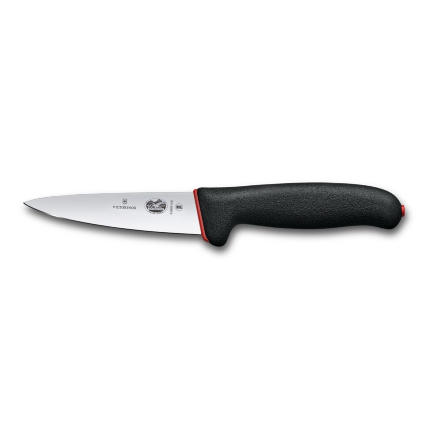 Victorinox - Virtuves gaļas nazis DUAL GRIP 12 cm melns