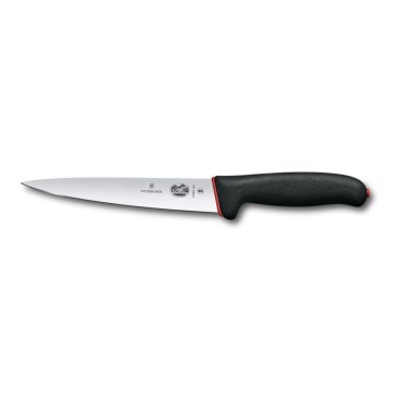 Victorinox - Virtuves gaļas nazis DUAL GRIP 18 cm melns