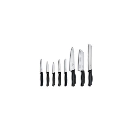 Victorinox - Virtuves nažu komplekts ar statīvu SWISS CLASSIC, 9 gab., buka/bēšs