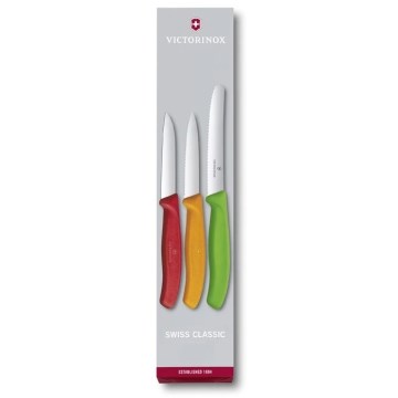 Victorinox - Virtuves nažu komplekts dārzeņiem 3 gab. krāsu sajaukums