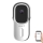 Video durvju zvans ar kustības sensoru — Full HD 1080p, 5200 mAh, IP65, Wi-Fi, Tuya, balts