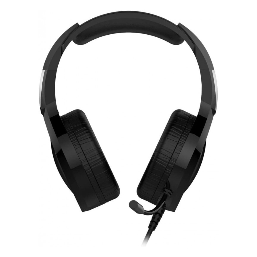 Video spēļu austiņas ar mikrofonu VARR GAMING RGB USB melnas