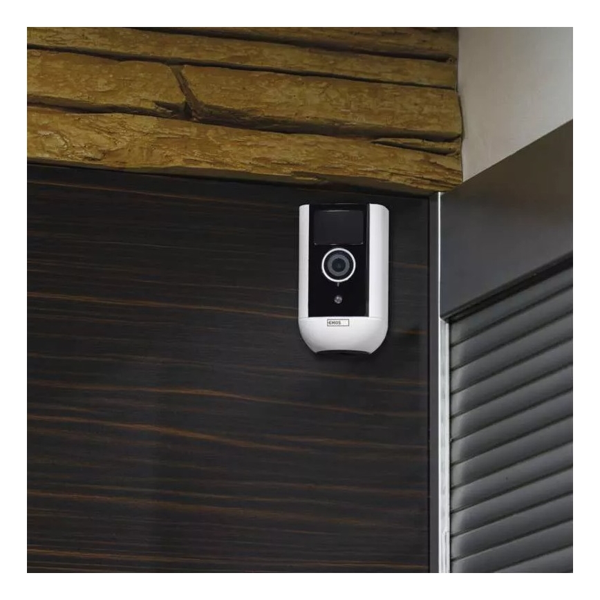 Viedā āra kamera ar kustību sensoru GoSmart 5V 9600mAh IP65 Wi-Fi Tuya