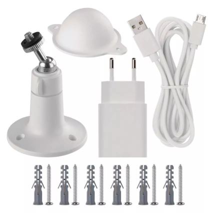 Viedā āra kamera ar kustību sensoru GoSmart 5V 9600mAh IP65 Wi-Fi Tuya