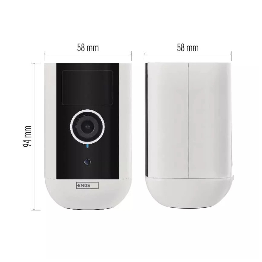 Viedā āra kamera ar kustību sensoru GoSmart 5V 9600mAh IP65 Wi-Fi Tuya
