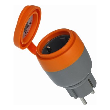 Viedā āra kontaktligzda 3680W/230V/Tips F SCHUKO/16A Wi-Fi IP44