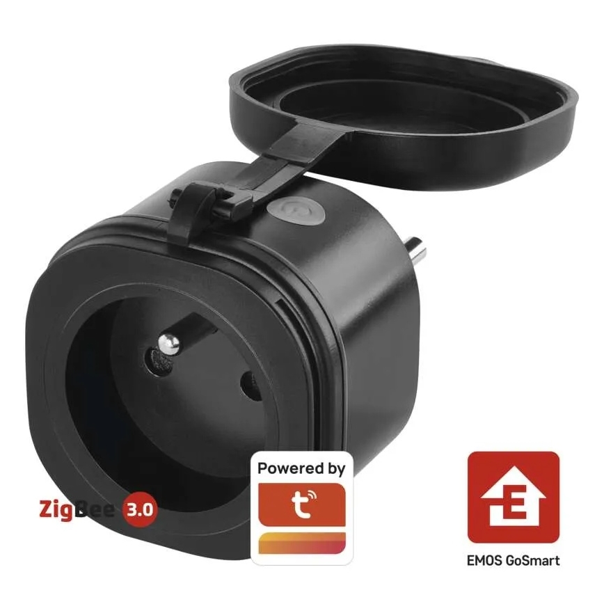 Gudrā āra kontaktligzda GoSmart 3680W/230V/16A Tuya IP44