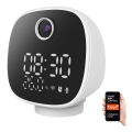 Viedā kamera ar modinātāju, termometru un LED lampu 1296p 3Mpx 5V Wi-Fi Tuya IP65