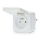 Viedā kontaktligzda 3680W/230V/ Type E/16A Wi-Fi Tuya IP44