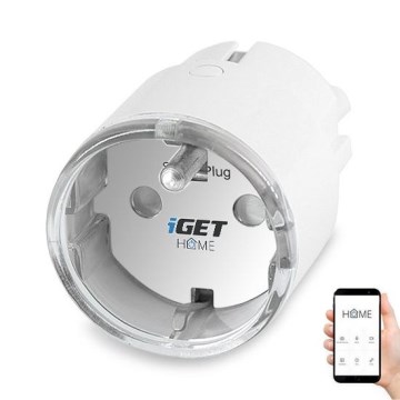 Viedā kontaktligzda ar enerģijas patēriņa mērīšanu 3680W/230V Wi-Fi Tuya
