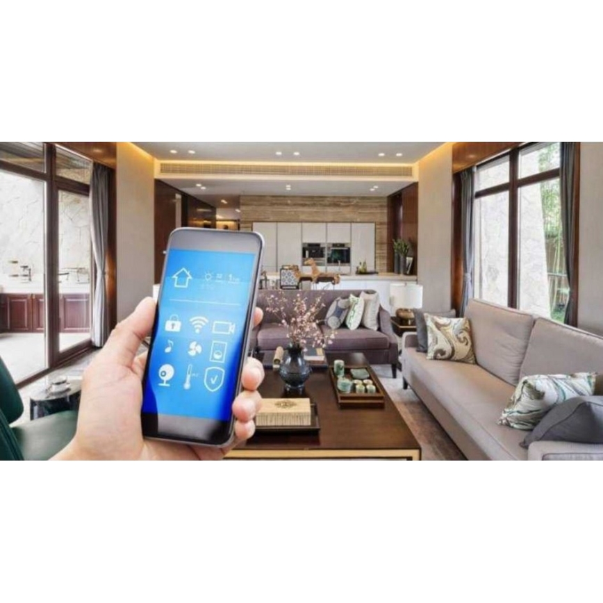 Viedā kontaktligzda SMART 3680W/230V/16A Wi-Fi Tuya SCHUKO