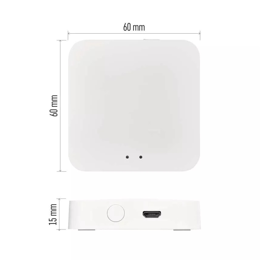Viedā vārteja GoSmart ZigBee 3.0 5V Wi-Fi