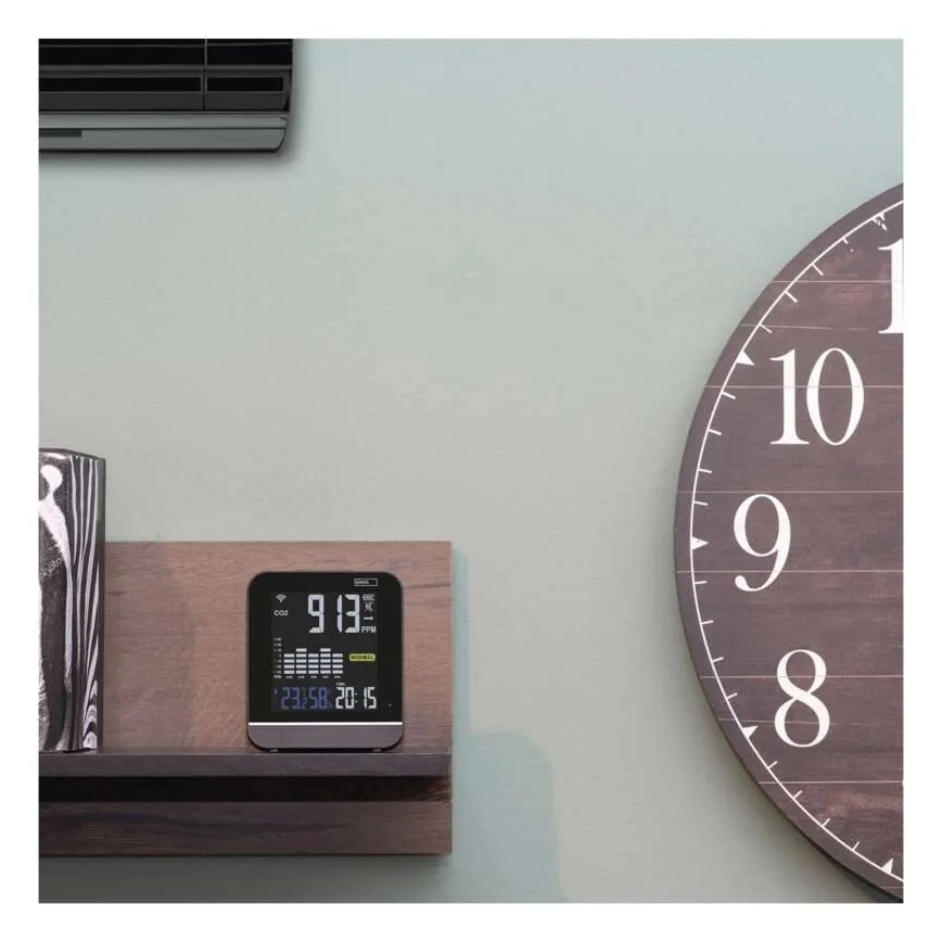 Viedais gaisa kvalitātes monitors GOSMART 5V Wi-Fi