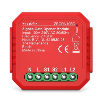 Viedais garāžas durvju slēdzis SmartLife Zigbee Tuya