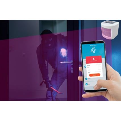 Viedais kustību sensors 3xAAA Wi-Fi Tuya