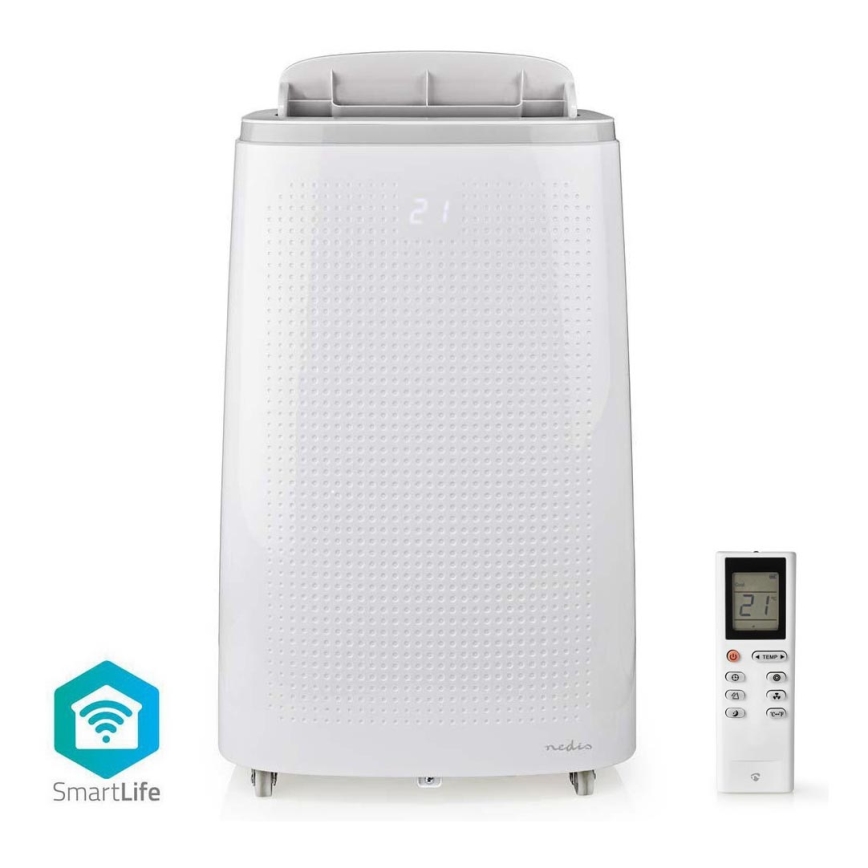 Viedais mobilais gaisa kondicionieris 3in1, ieskaitot visus piederumus 1800W/230V 16000 BTU Wi-Fi + tālvadības pults