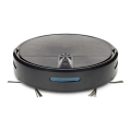 Viedais robotu putekļsūcējs ar mopu SmartLife 2600 mAh Wi‑Fi Tuya melns + tālvadības pults