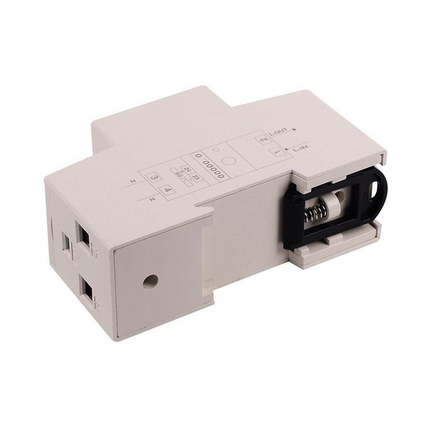Vienfāzes elektrības skaitītājs DIN sliedei DDS015
