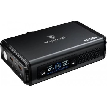 Viking - Akumulatora ģenerators ar LED displeju un Power Delivery, 10000 mAh