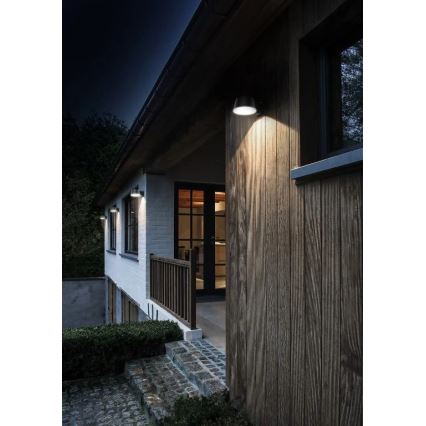 Viking - LED saules sienas gaismeklis ar regulējamu spilgtumu un sensoru LED/1W/3,7V IP44 4000K 2000 mAh