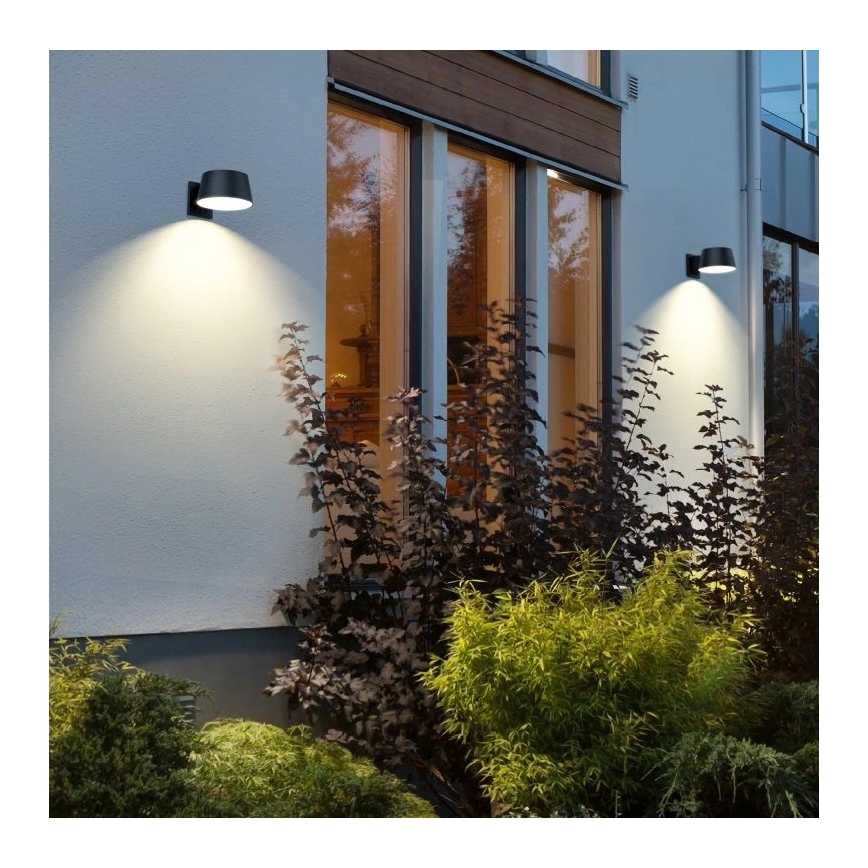 Viking - LED saules sienas gaismeklis ar regulējamu spilgtumu un sensoru LED/1W/3,7V IP44 4000K 2000 mAh