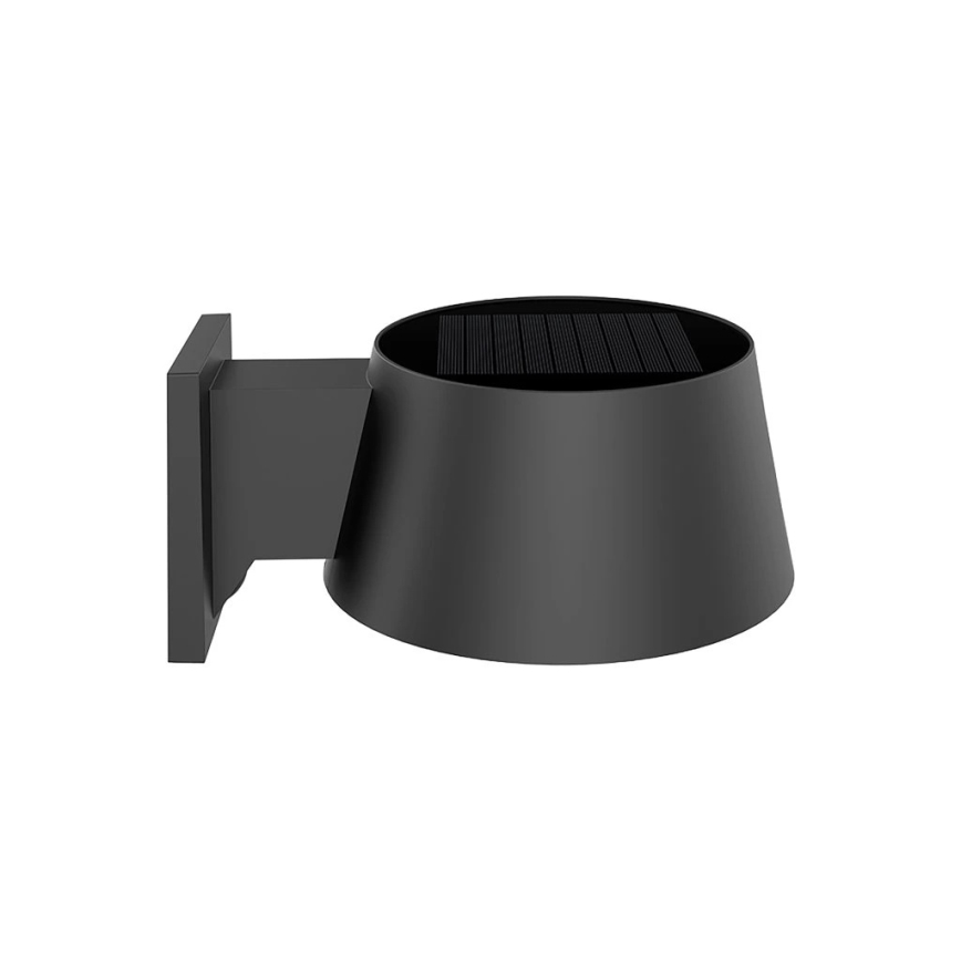 Viking - LED saules sienas gaismeklis ar regulējamu spilgtumu un sensoru LED/1W/3,7V IP44 4000K 2000 mAh