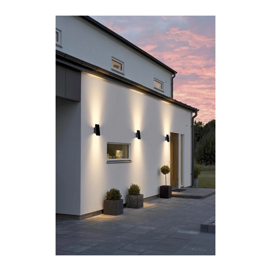 Viking - LED regulējams saules sienas gaismeklis LED/1,5W/3,7V IP65 4000K 2000 mAh