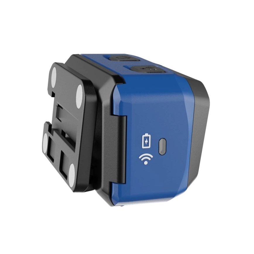 Viking - LED regulējamā uzlādējamā galvas lampa ar sensoru LED/5V IPX4 400 lm 3xAAA/1000 mAh