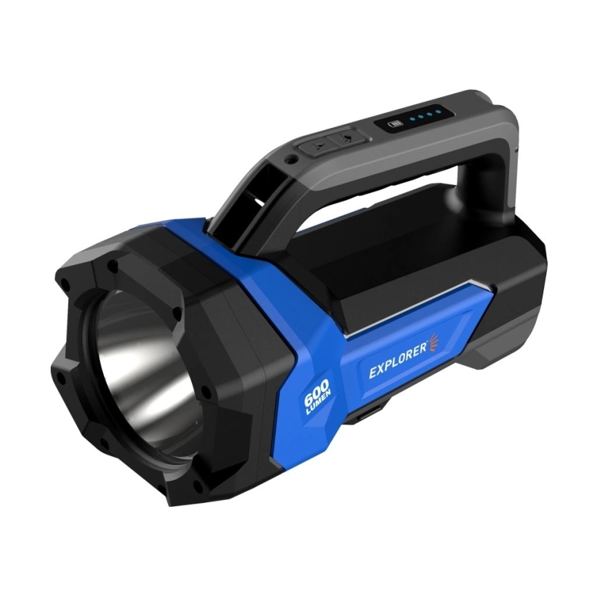 Viking - LED lukturis ar regulējamu spilgtumu, uzlādējams, LED/5V, IPX4, 1000 lm, 8000 mAh