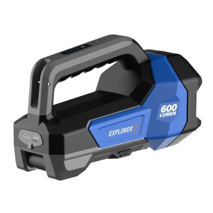 Viking - LED lukturis ar regulējamu spilgtumu, uzlādējams, LED/5V, IPX4, 1000 lm, 8000 mAh