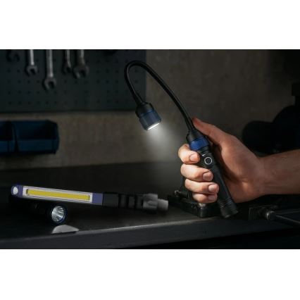 Viking - LED regulējams uzlādējams 3v1 lukturis LED/5V IPX4 380 lm 2200 mAh