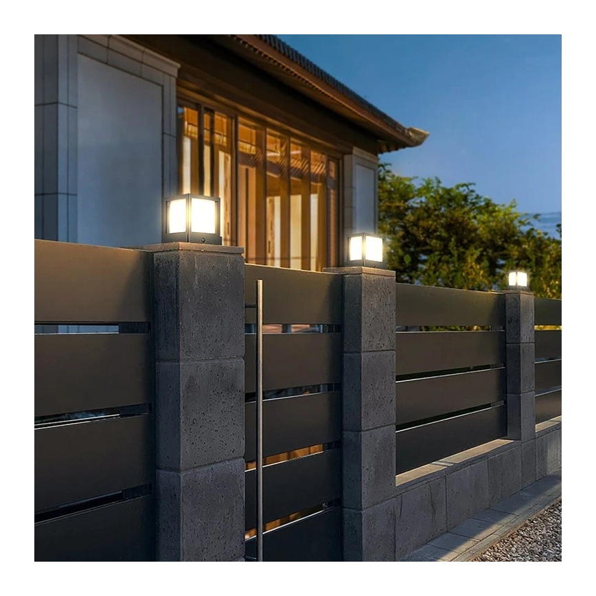 Viking - LED saules lampa ar sensoru LED/1,4W/3,7V IP54 4000K 2000 mAh