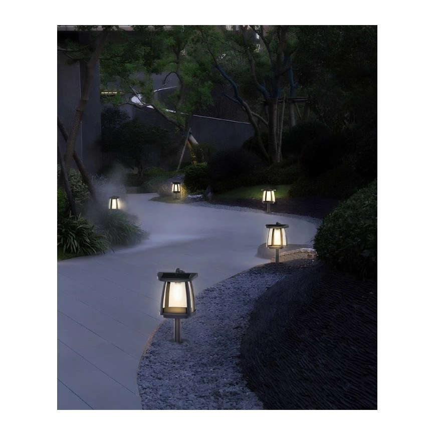 Viking - LED saules lampa ar sensoru LED/2W/3,7V IP54 4000K 2000 mAh