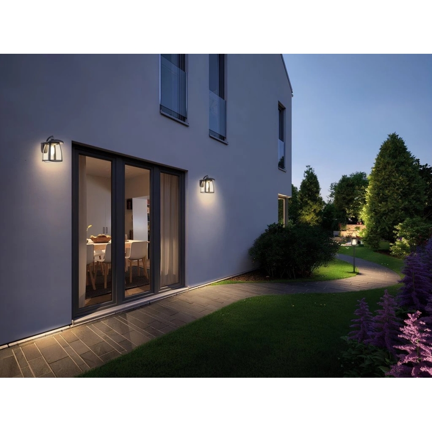 Viking - LED saules sienas gaismeklis ar regulējamu spilgtumu LED/2W/3,7V IP54 4000K 2000 mAh