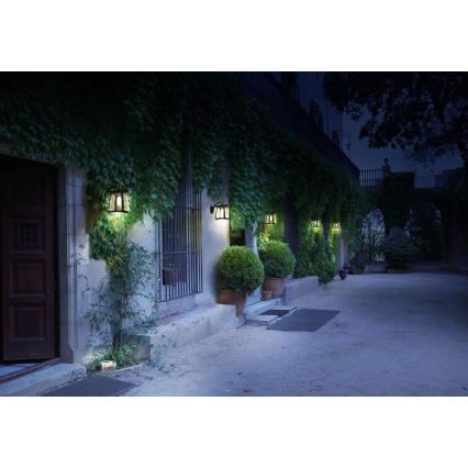 Viking - LED saules sienas gaismeklis ar regulējamu spilgtumu LED/2W/3,7V IP54 4000K 2000 mAh