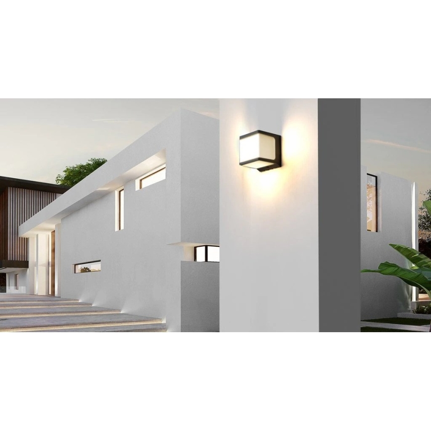 Viking - LED saules sienas gaismeklis ar sensoru LED/1,5W/3,7V IP54 4000K 2000 mAh