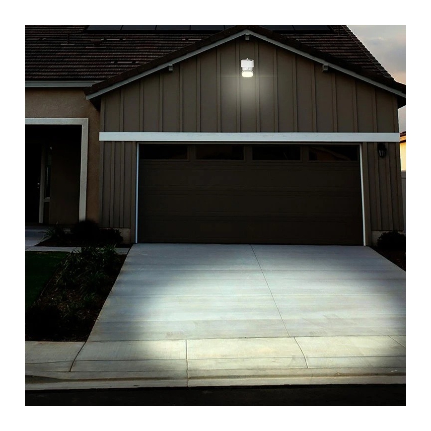 Viking - LED saules sienas gaismeklis ar sensoru LED/1W/3,7V IP44 3000/4000K 4000 mAh