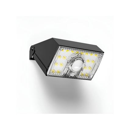 Viking - LED saules sienas gaismeklis ar sensoru LED/3,7V IP54 3000/4000K 2000 mAh