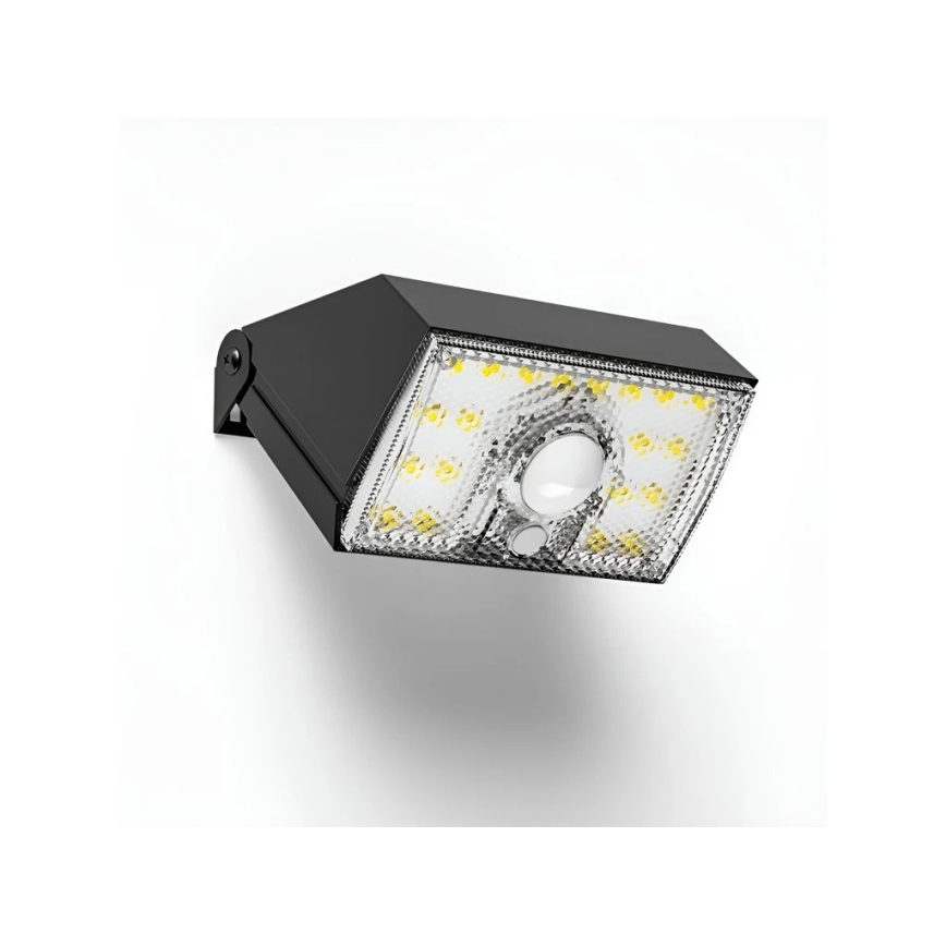 Viking - LED saules sienas gaismeklis ar sensoru LED/3,7V IP54 3000/4000K 2000 mAh