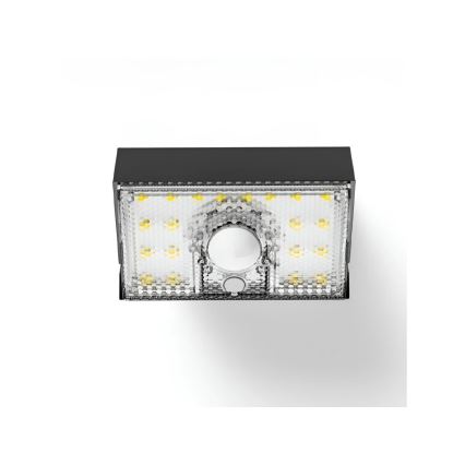 Viking - LED saules sienas gaismeklis ar sensoru LED/3,7V IP54 3000/4000K 2000 mAh