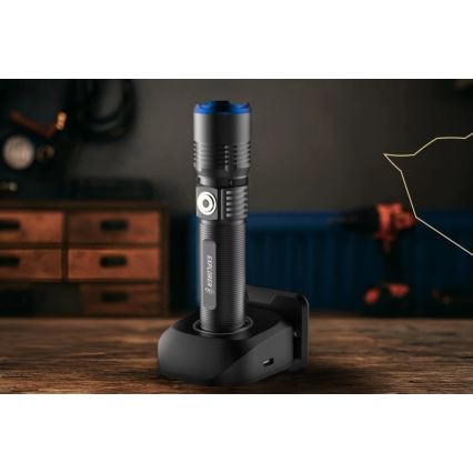 Viking - LED uzlādējams lukturis ar regulējamu spilgtumu LED/5V IPX3 600 lm 2600 mAh