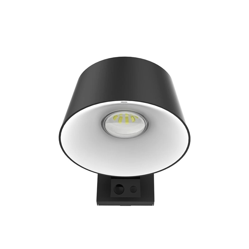 Viking - regulējams LED saules sienas gaismeklis ar sensoru LED/1W/3,7V IP44 4000K 2000 mAh