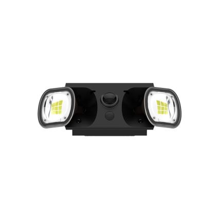 Viking - LED regulējamā saules sienas lampa ar sensoru LED/1,3W/3,7V IP44 4000K 2000 mAh