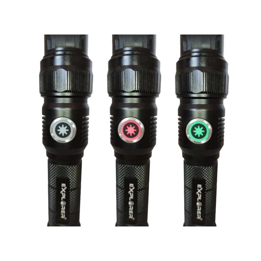 Viking - regulējams uzlādējamais LED lukturis LED/5V IPX4 1200 lm 5000 mAh