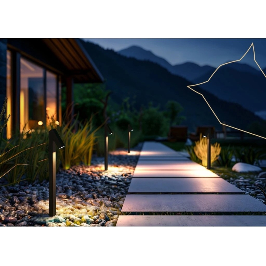 Viking - saules LED lampa LED/1,4W/3,7V IP65 3000K